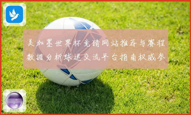 美加墨世界杯竞猜网站推荐与赛程数据分析球迷交流平台指南权威参考